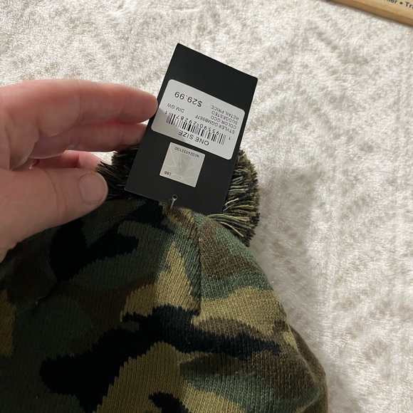 NBA Golden State Warriors Winter Knit Beanie Hat  Camouflage New Ultra Game - Picture 3 of 6